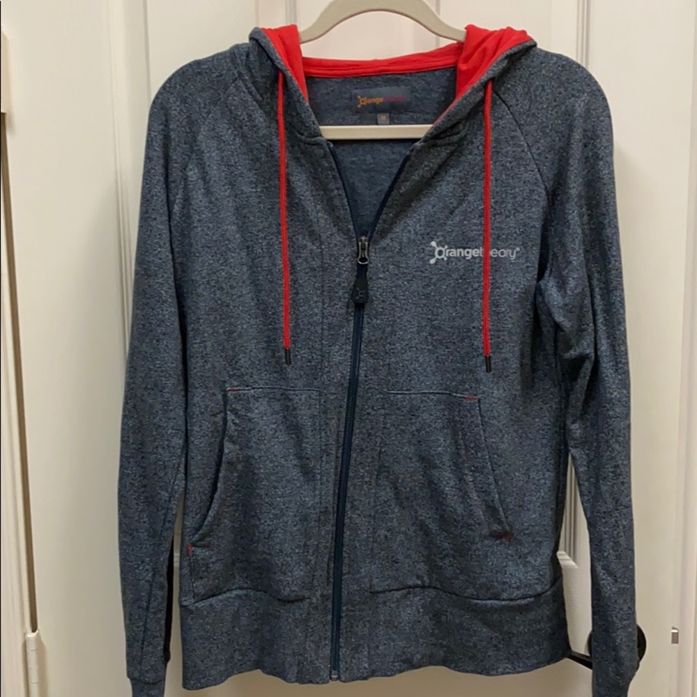 OrangeTheory Hooded Zip Up Jacket